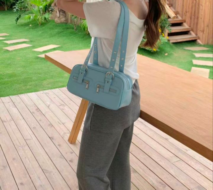 TROUVAILLE韓國代購女士新款職業時尚人氣推薦單肩斜跨包TROUVAILLE單肩/斜跨包圖色6