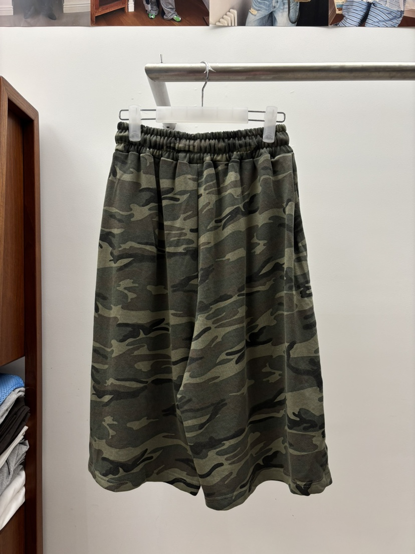 INTHEEND韓國直郵實拍女裝新款職業休閑推薦熱賣短褲迷彩INTHEEND短褲