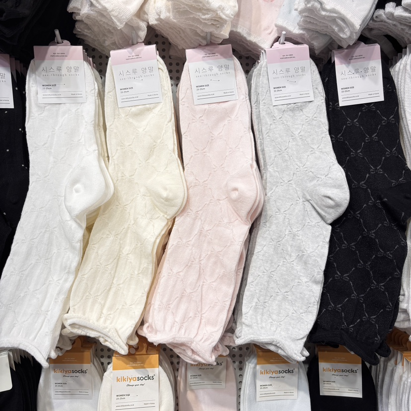 CACTUS-Q韓國直郵實拍女裝新款26春夏時尚職業熱賣人氣襪子CACTUS十雙起/可混搭襪子