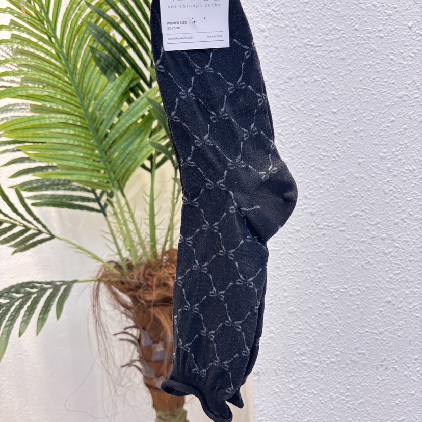 CACTUS-Q韓國直郵實拍女裝新款26春夏時尚職業熱賣人氣襪子CACTUS十雙起/可混搭襪子圖色5