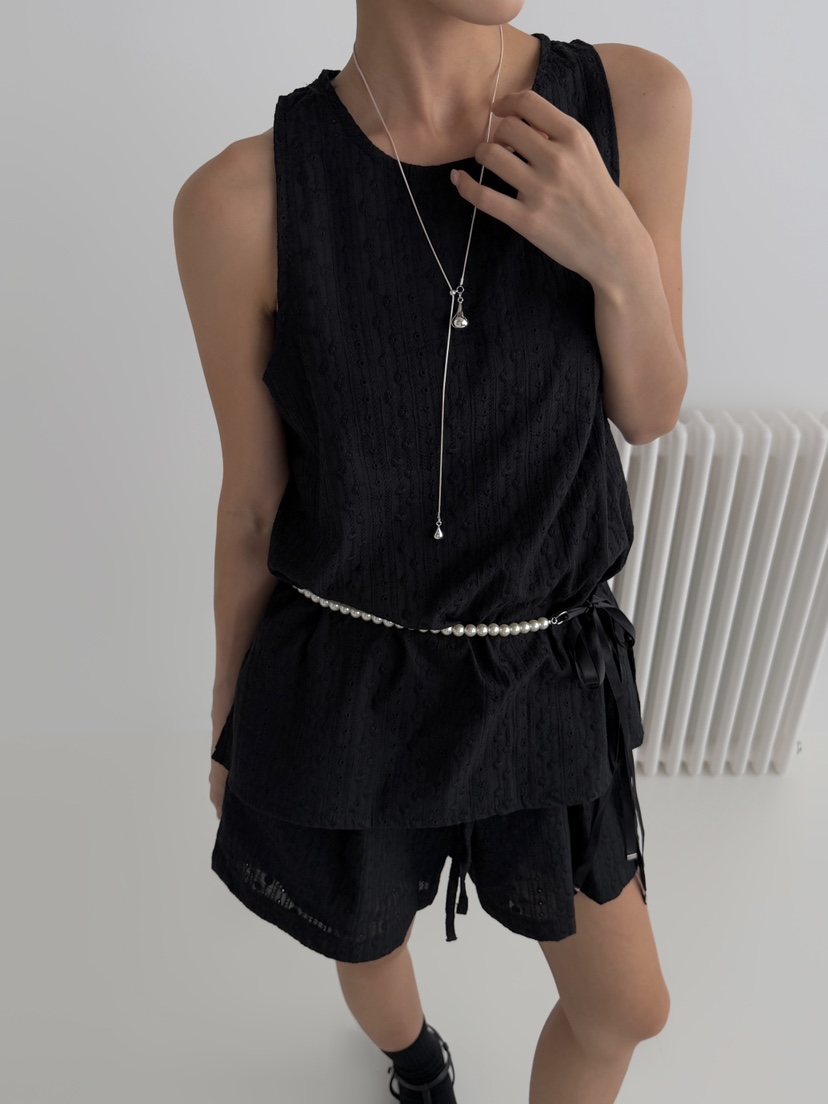 ANGLOG BEIGE韓國東大門代購女士新款推薦熱賣吊帶背心蕾絲ANGLOG BEIGE吊帶/背心圖色2