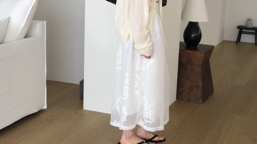 TORRE韓國代購女士新品推薦職業26春夏休閑熱賣人氣時尚長裙TORRE長裙