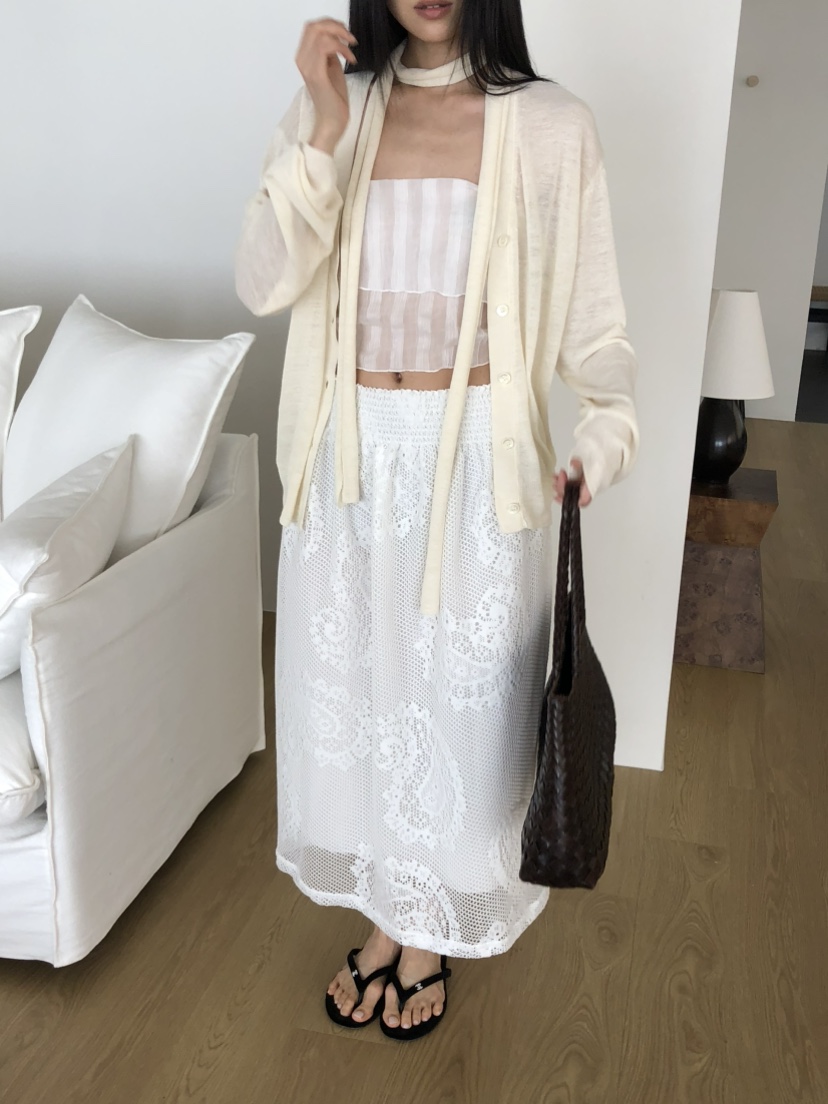 TORRE韓國代購女士新品推薦職業26春夏休閑熱賣人氣時尚長裙TORRE長裙圖色1