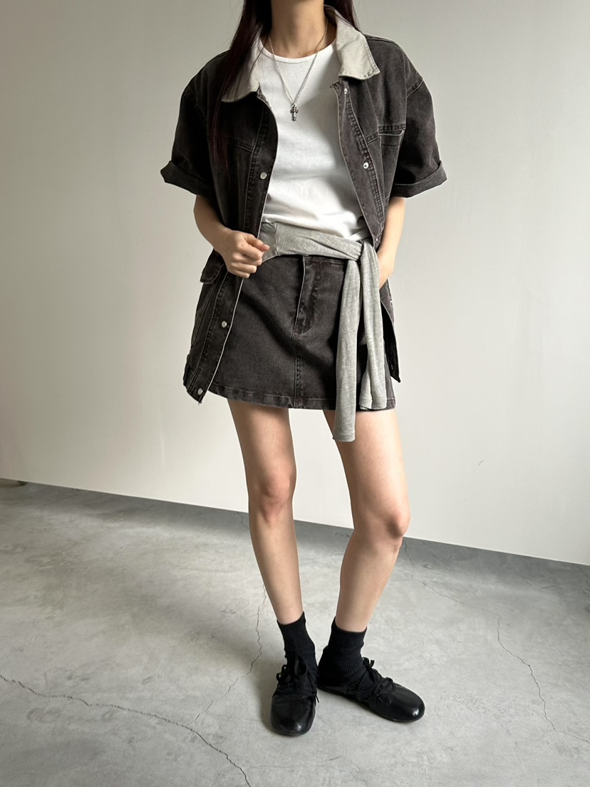 MUSE-P韓國代購女裝新品推薦時尚熱賣休閑職業夾克不含內搭MUSE-P夾克