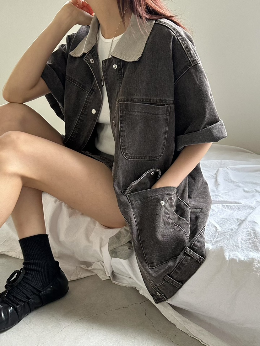 MUSE-P韓國代購女裝新品推薦時尚熱賣休閑職業夾克不含內搭MUSE-P夾克