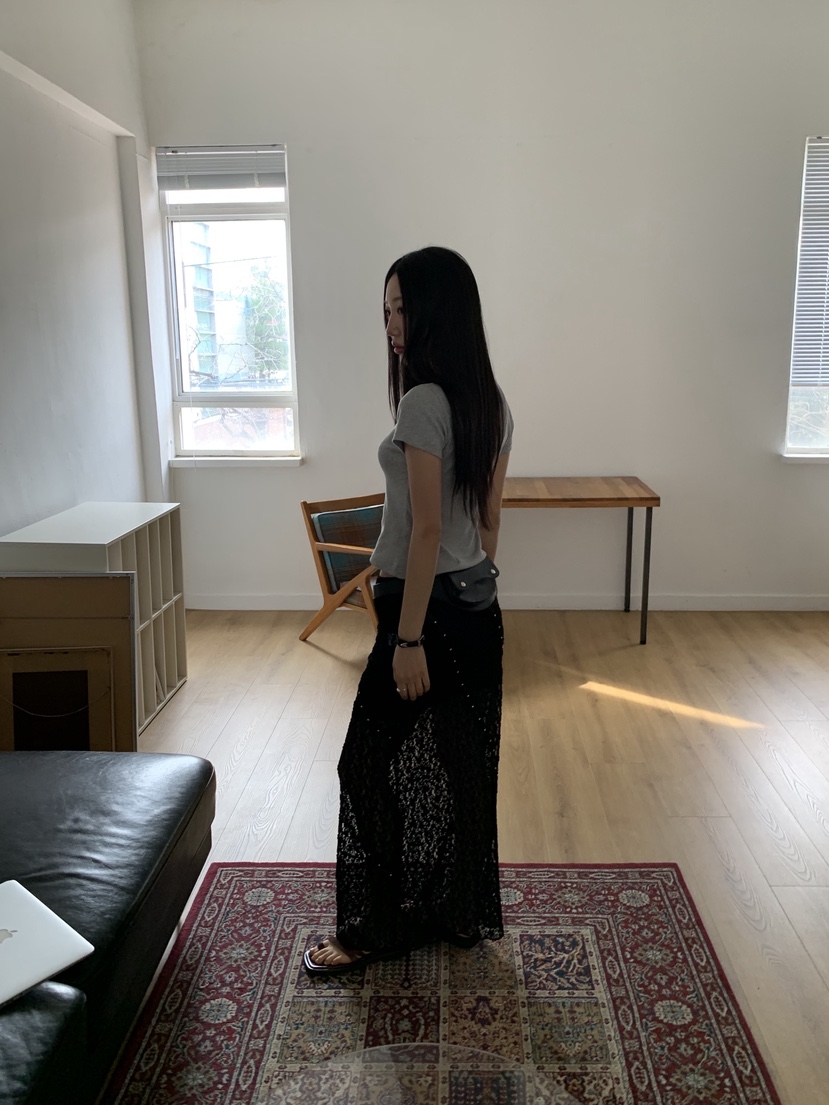 SUNDER MARKET韓國東大門代購女裝新品時尚職業26春夏長裙SUNDER MARKET長裙