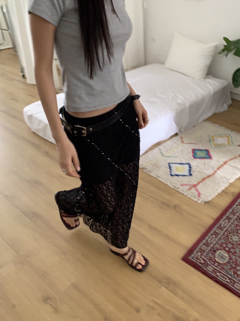 SUNDER MARKET韓國東大門代購女裝新品時尚職業26春夏長裙SUNDER MARKET長裙