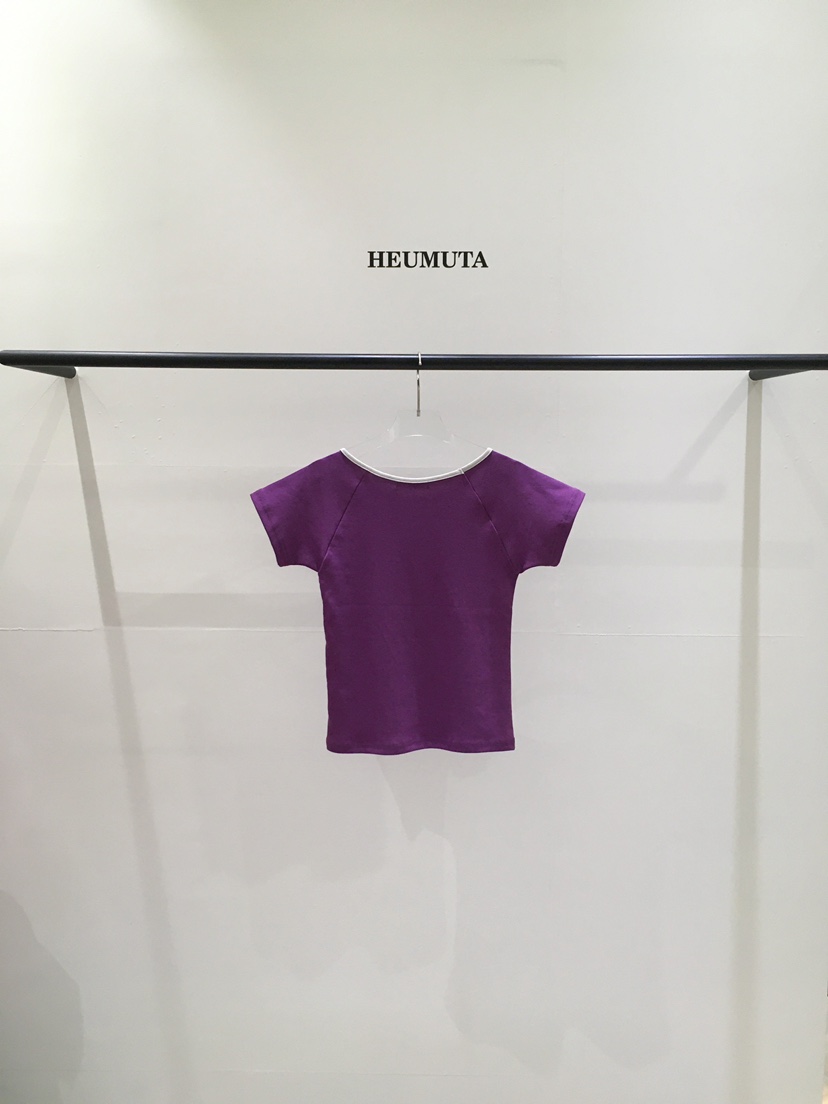 HEUMUTA韓國直郵實拍女裝新款休閑人氣熱賣職業推薦時尚T恤HEUMUTAT恤