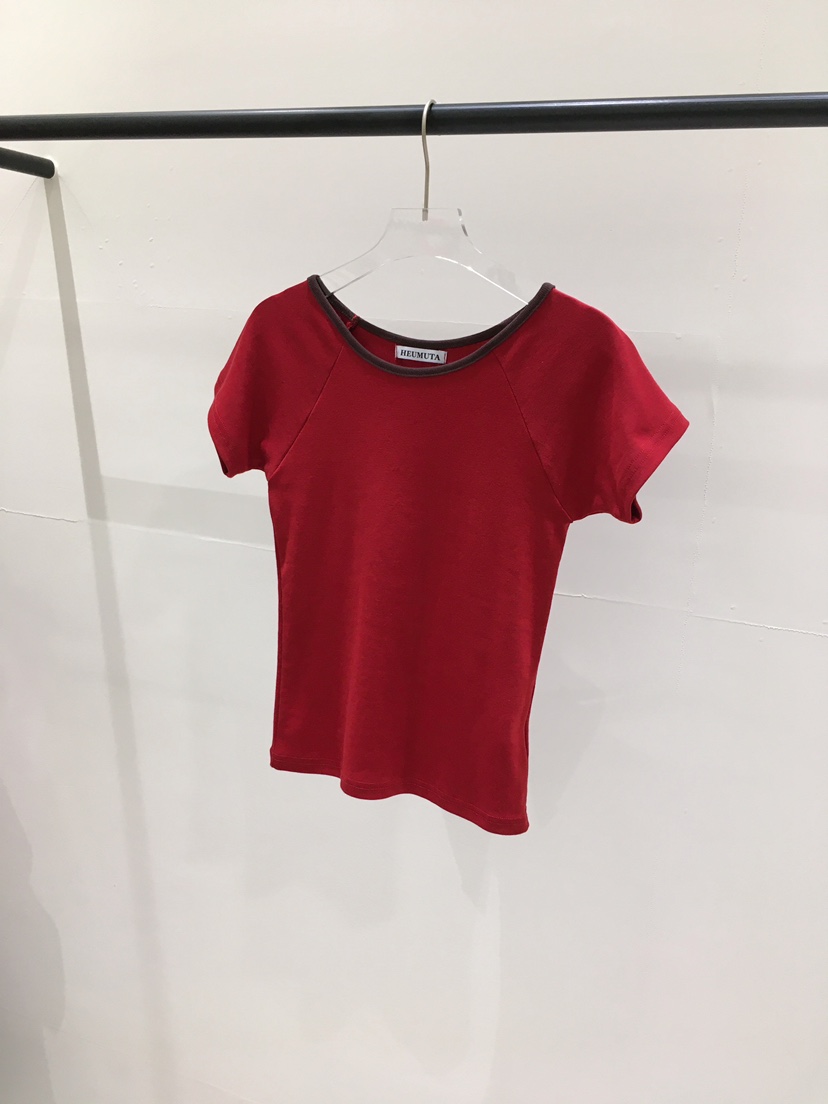 HEUMUTA韓國直郵實拍女裝新款休閑人氣熱賣職業推薦時尚T恤HEUMUTAT恤