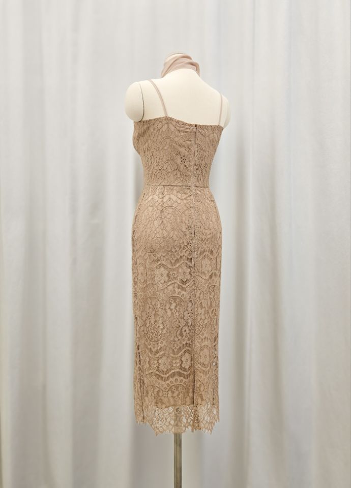 HIGH HEELS韓國東大門直郵女裝新品推薦連衣裙含腰帶圍巾HIGH HEELS連衣裙