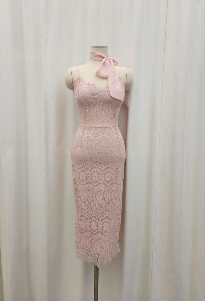 HIGH HEELS韓國東大門直郵女裝新品推薦連衣裙含腰帶圍巾HIGH HEELS連衣裙