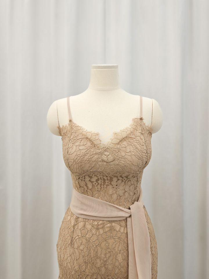 HIGH HEELS韓國東大門直郵女裝新品推薦連衣裙含腰帶圍巾HIGH HEELS連衣裙