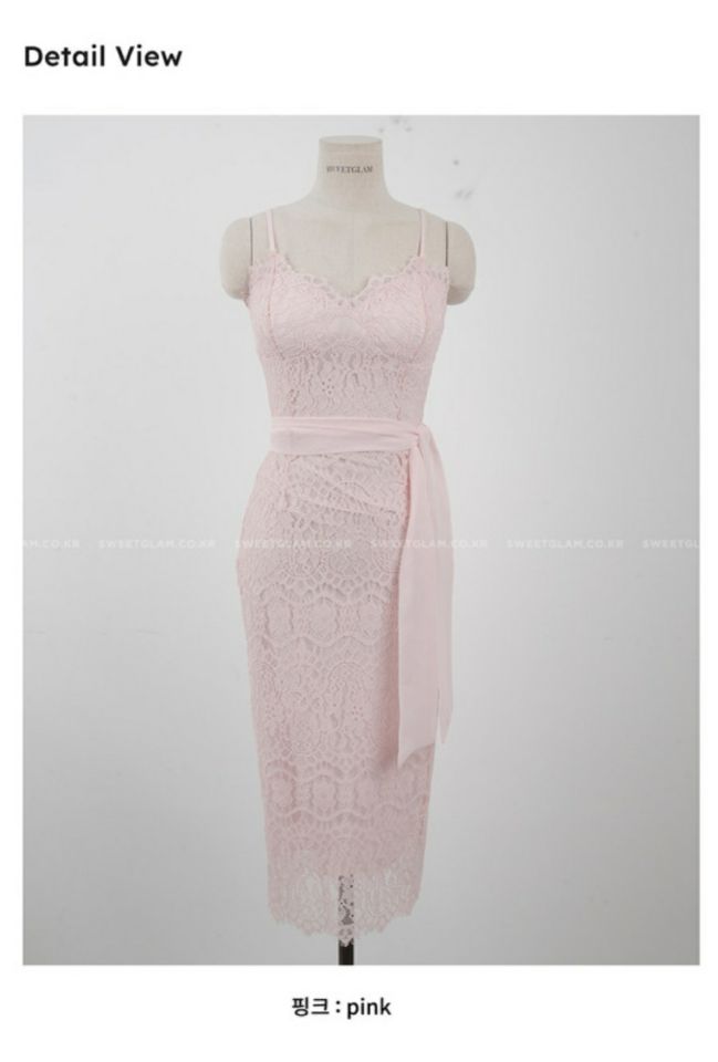 HIGH HEELS韓國東大門直郵女裝新品推薦連衣裙含腰帶圍巾HIGH HEELS連衣裙圖色2