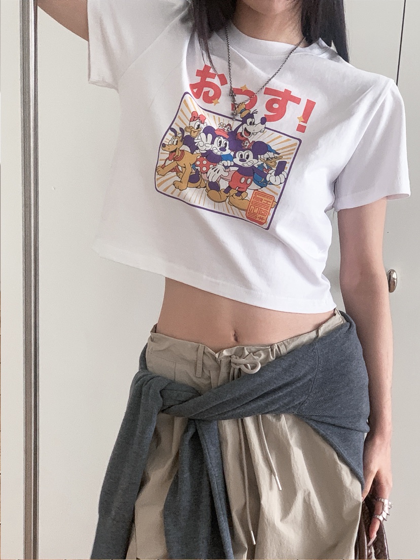 OURWAVE/OUR ROOM韓國東大門直郵女裝新品熱賣T恤男女同款Our Wave/Our RoomT恤