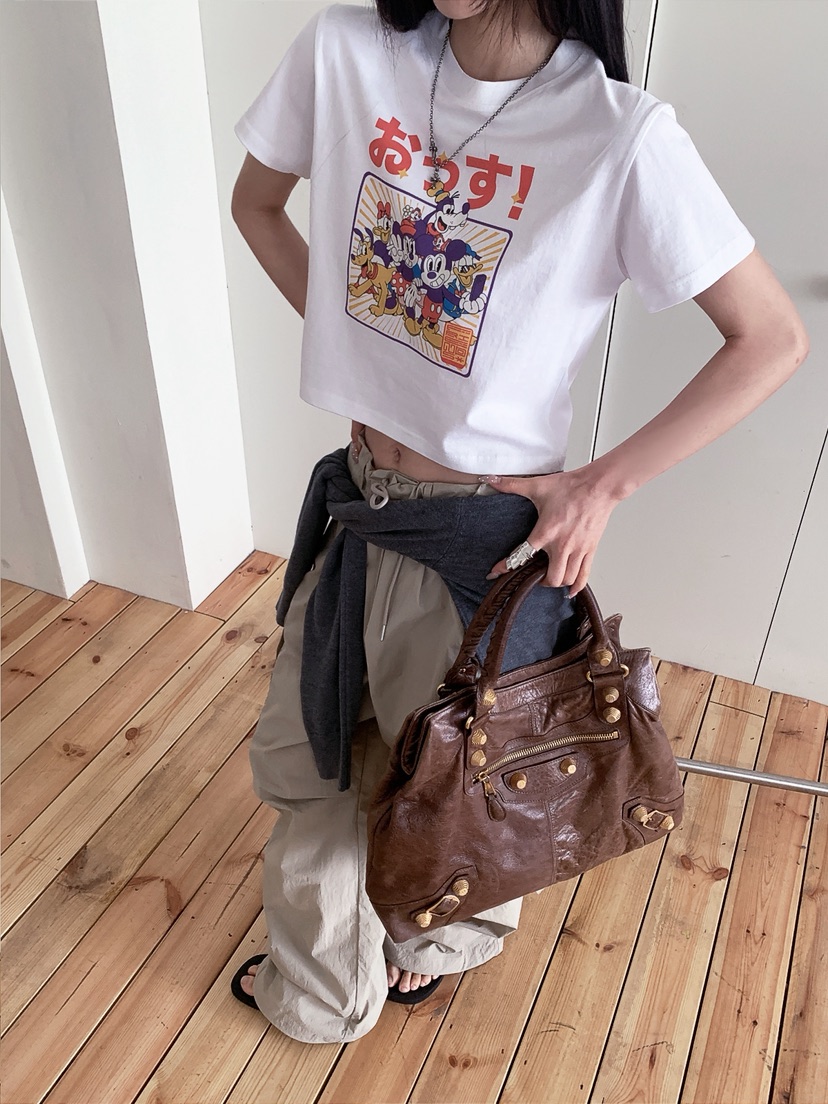 OURWAVE/OUR ROOM韓國東大門直郵女裝新品熱賣T恤男女同款Our Wave/Our RoomT恤