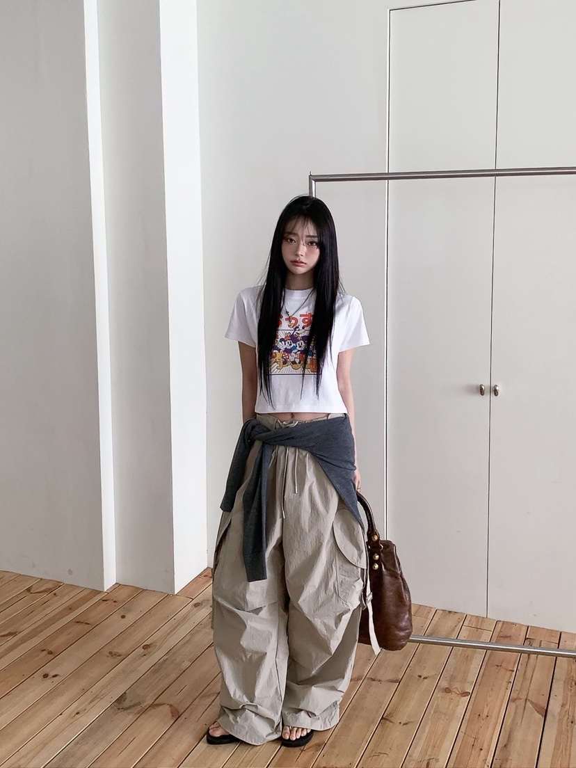 OURWAVE/OUR ROOM韓國東大門直郵女裝新品熱賣T恤男女同款Our Wave/Our RoomT恤