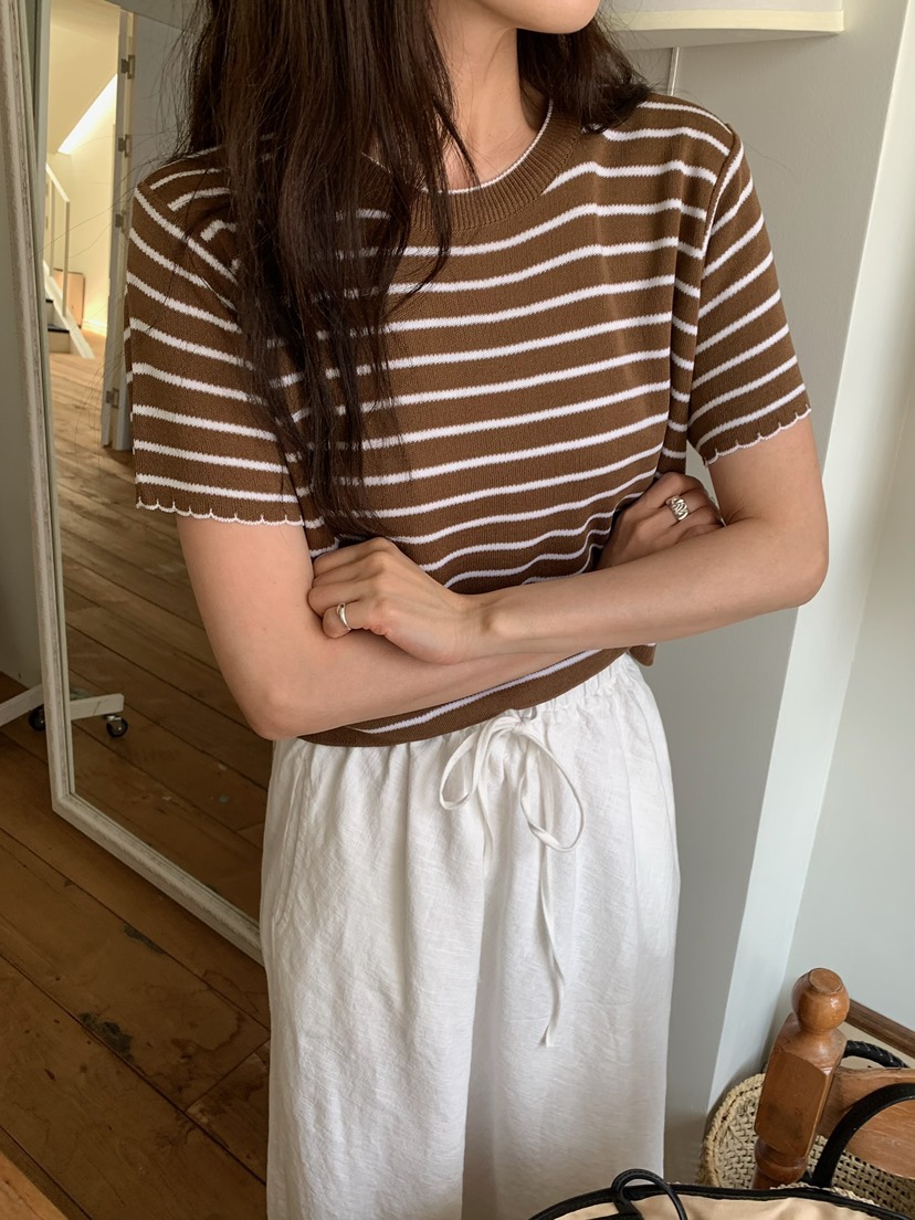 BLEECKER韓國直郵實拍女裝新款人氣推薦26春夏休閑針織衫BLEECKER針織衫