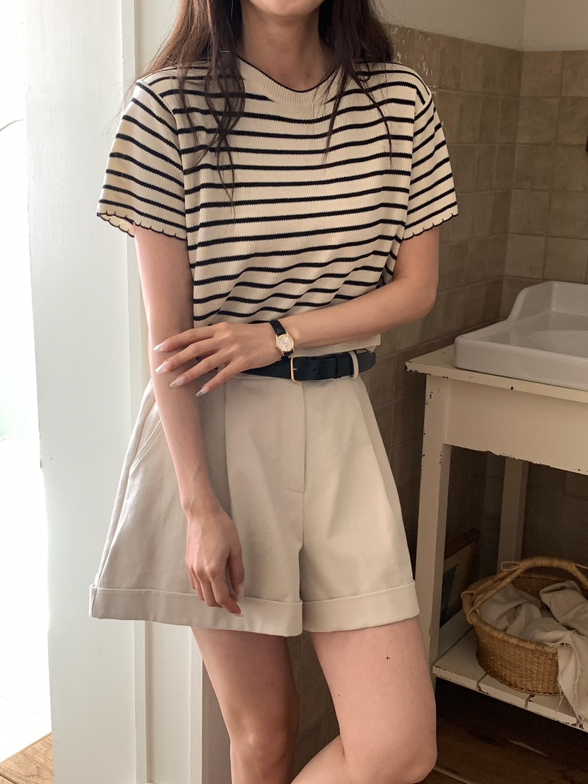 BLEECKER韓國直郵實拍女裝新款人氣推薦26春夏休閑針織衫BLEECKER針織衫