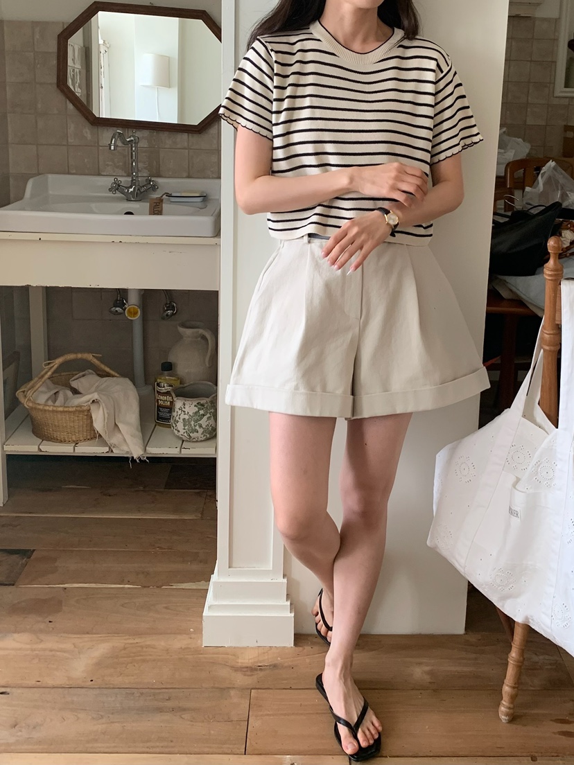 BLEECKER韓國直郵實拍女裝新款人氣推薦26春夏休閑針織衫BLEECKER針織衫