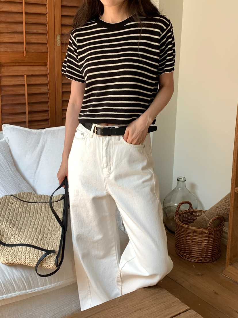 BLEECKER韓國直郵實拍女裝新款人氣推薦26春夏休閑針織衫BLEECKER針織衫