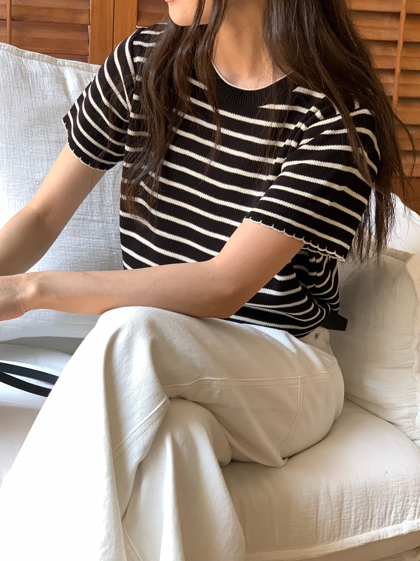 BLEECKER韓國直郵實拍女裝新款人氣推薦26春夏休閑針織衫BLEECKER針織衫