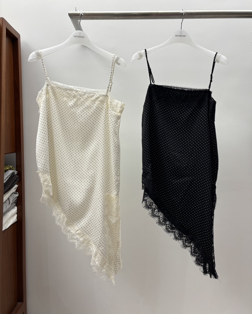 INTHEEND韓國直郵女士新品26春夏推薦熱賣吊帶背心不對稱INTHEEND吊帶/背心