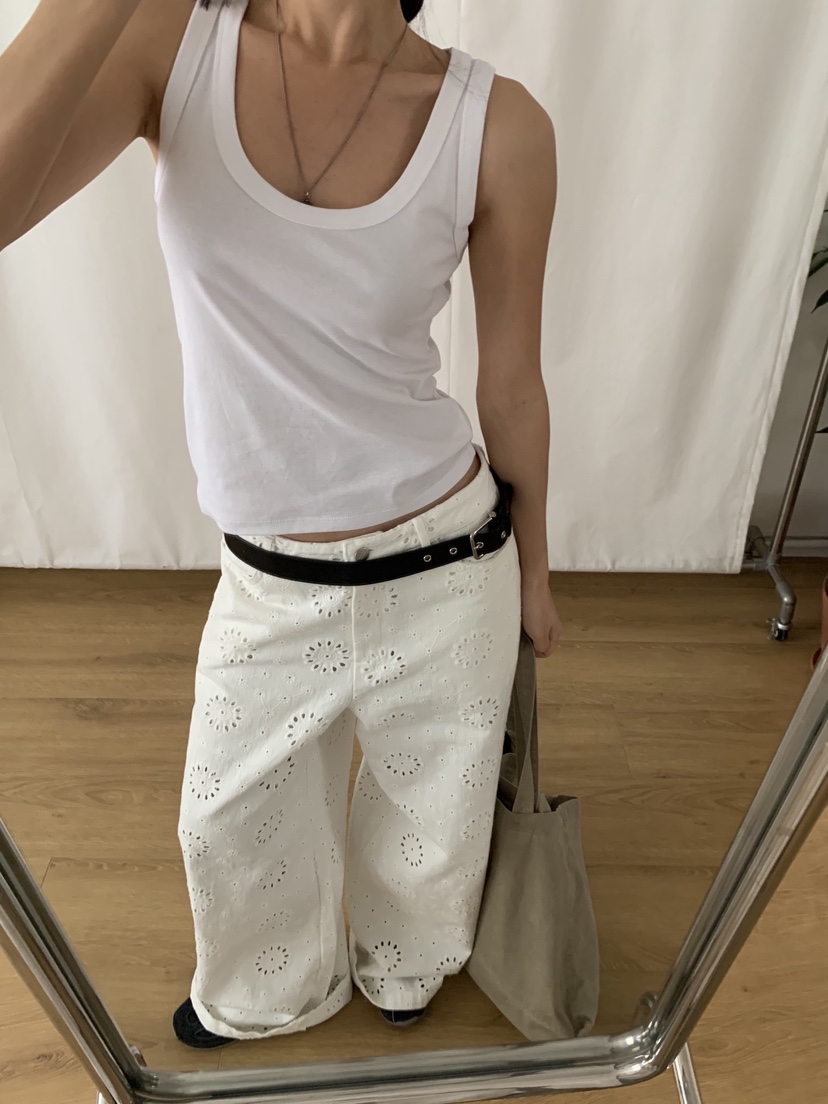 SUNDER MARKET韓國代購女裝新品職業26春夏人氣吊帶背心SUNDER MARKET吊帶/背心