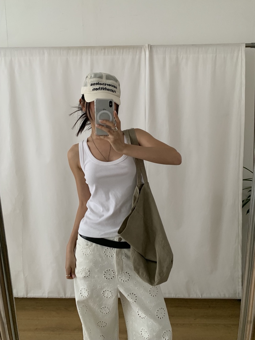 SUNDER MARKET韓國代購女裝新品職業26春夏人氣吊帶背心SUNDER MARKET吊帶/背心