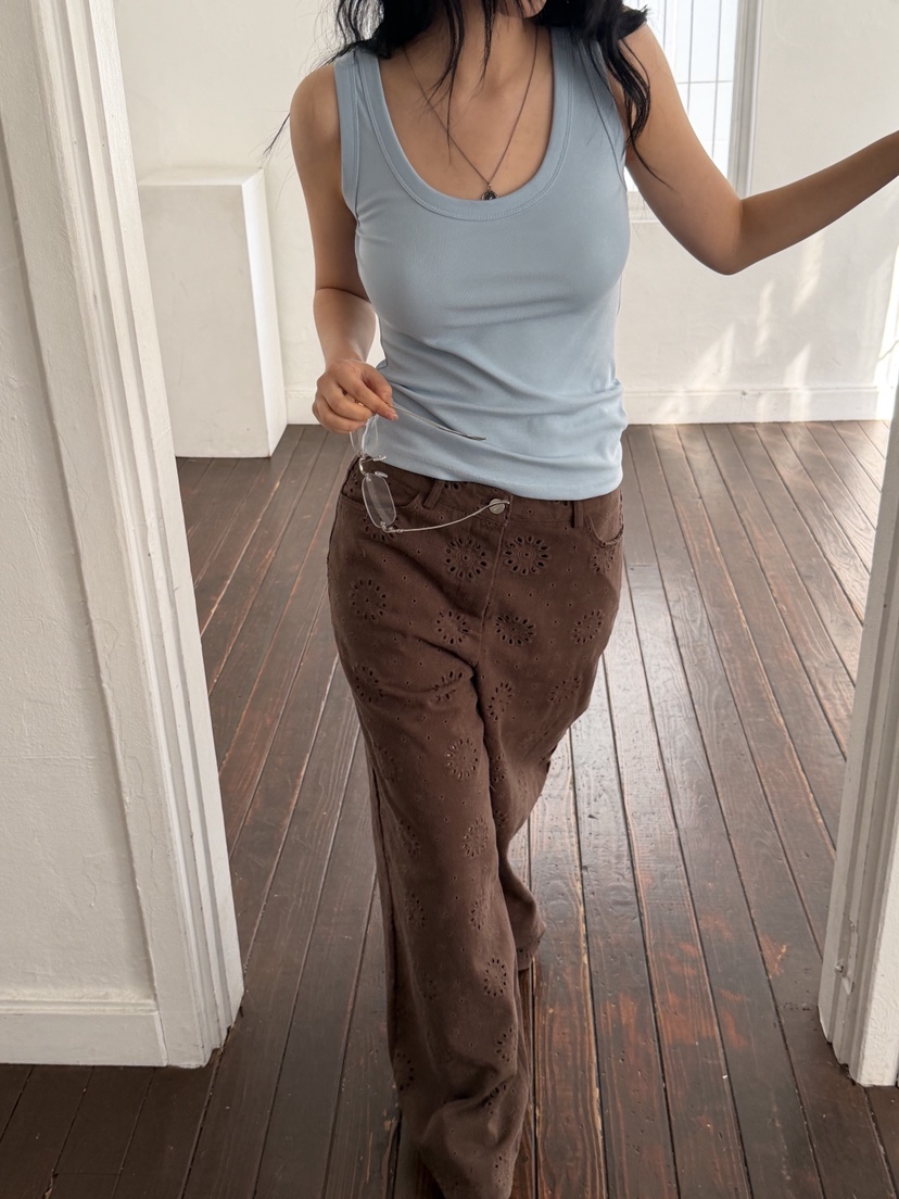 SUNDER MARKET韓國代購女裝新品職業26春夏人氣吊帶背心SUNDER MARKET吊帶/背心