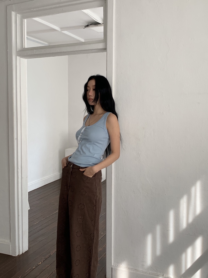 SUNDER MARKET韓國代購女裝新品職業26春夏人氣吊帶背心SUNDER MARKET吊帶/背心