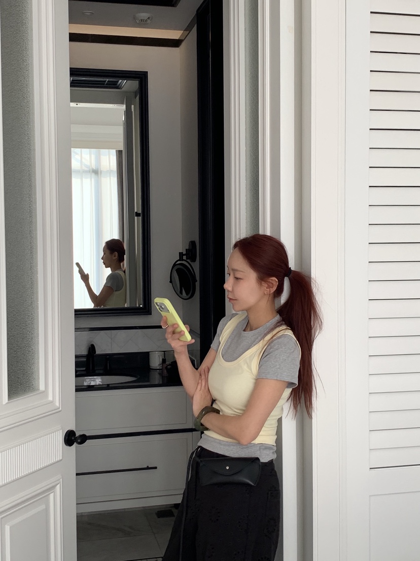 SUNDER MARKET韓國代購女裝新品職業26春夏人氣吊帶背心SUNDER MARKET吊帶/背心