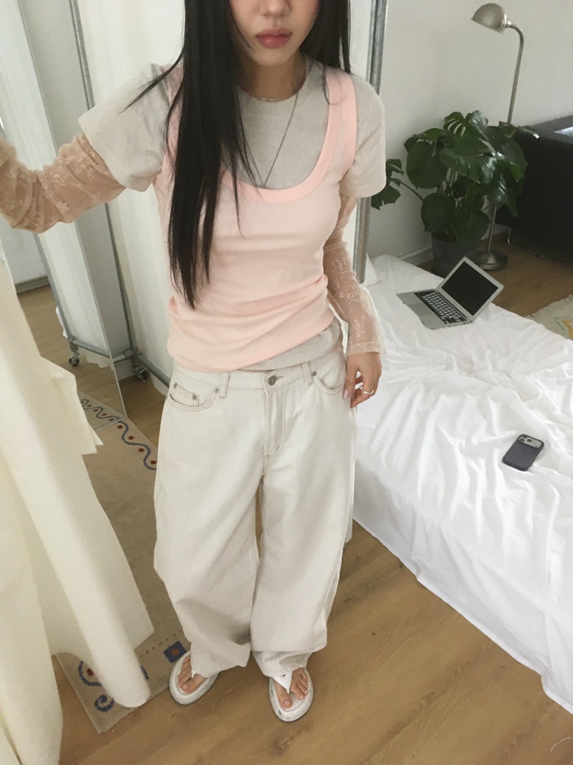 SUNDER MARKET韓國代購女裝新品職業26春夏人氣吊帶背心SUNDER MARKET吊帶/背心