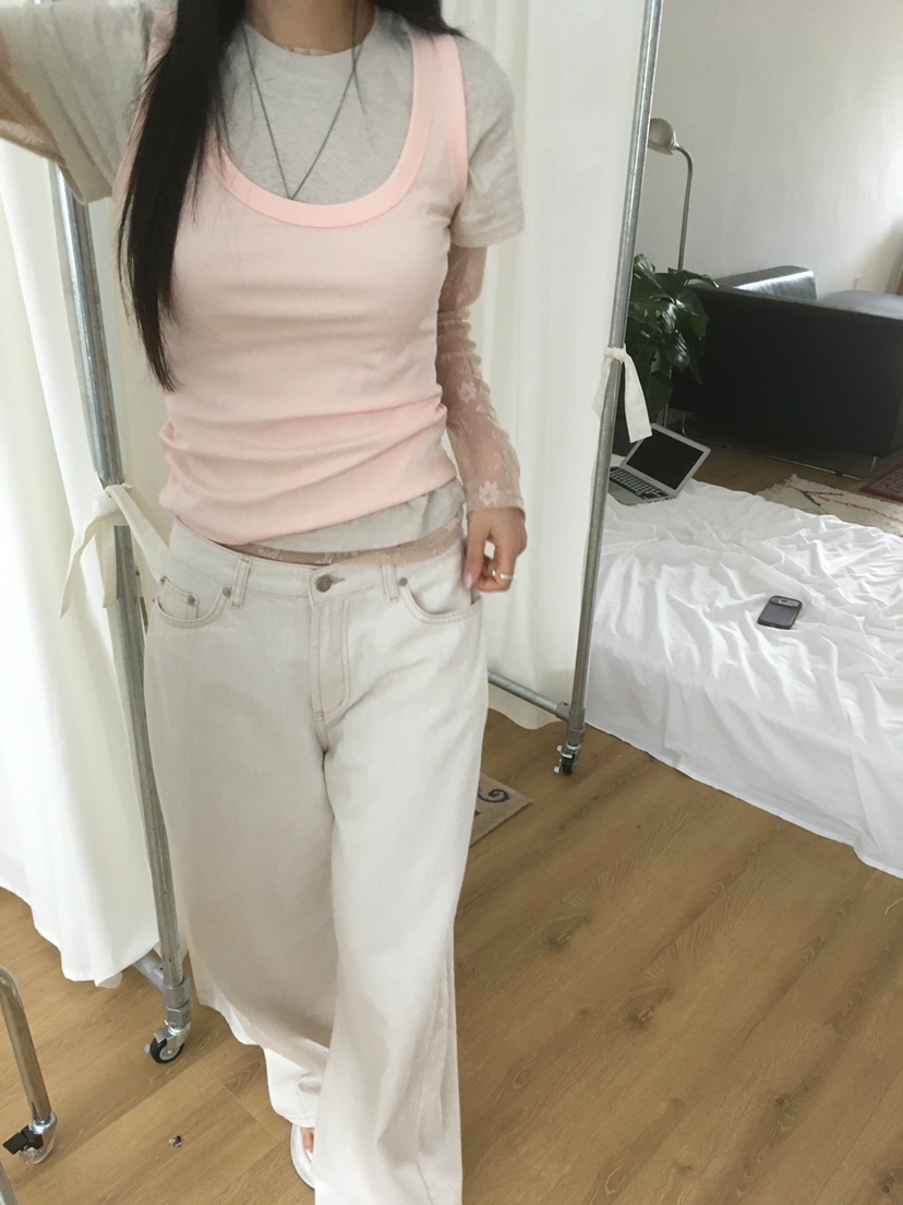 SUNDER MARKET韓國代購女裝新品職業26春夏人氣吊帶背心SUNDER MARKET吊帶/背心圖色4