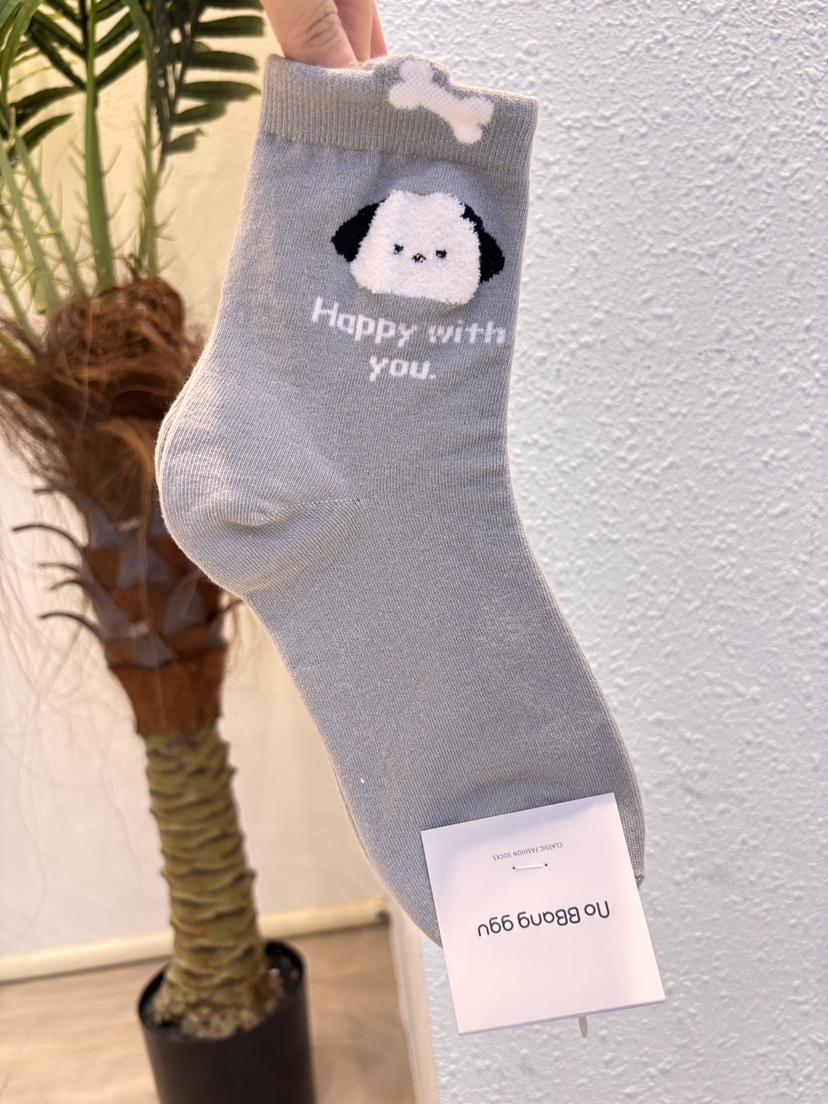 CACTUS-Q韓國代購女士新款26春夏推薦職業人氣休閑熱賣襪子CACTUS十雙起/可混搭襪子圖色3