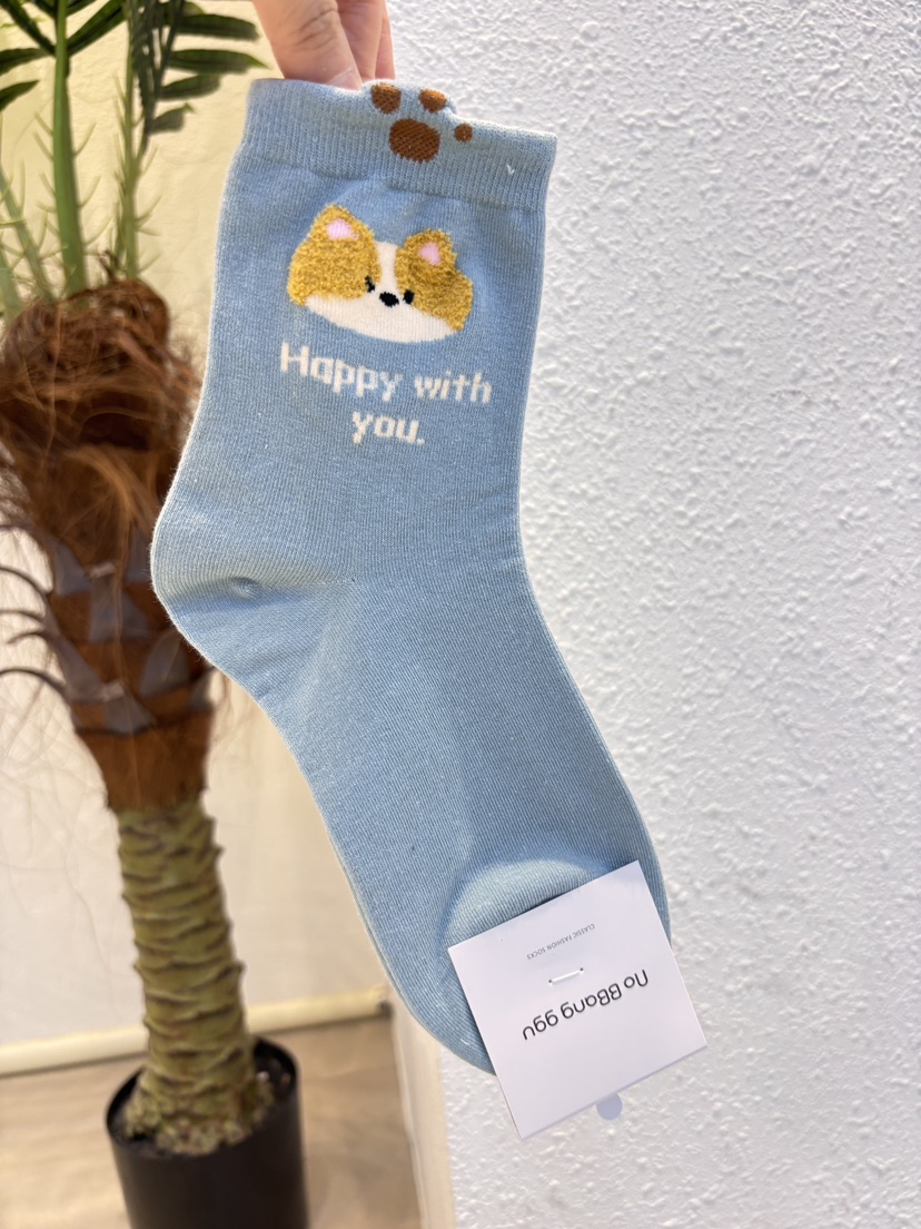 CACTUS-Q韓國代購女士新款26春夏推薦職業人氣休閑熱賣襪子CACTUS十雙起/可混搭襪子圖色4