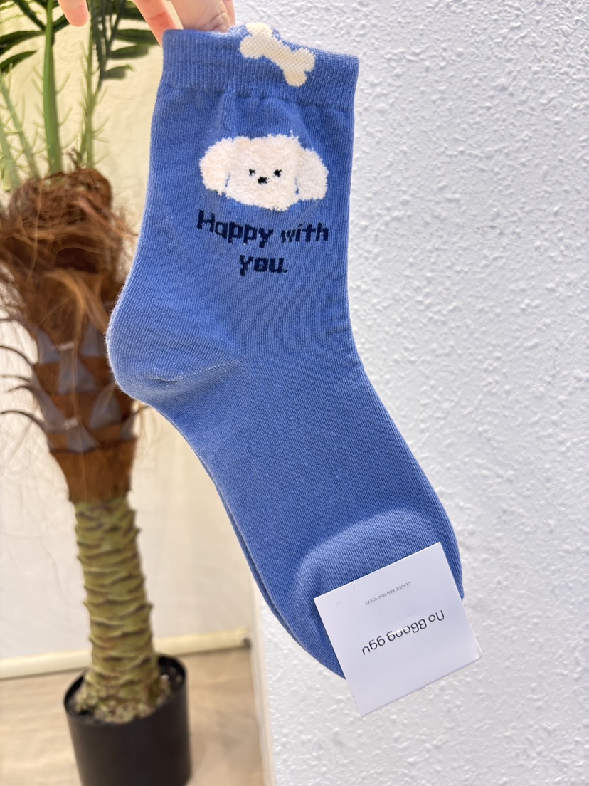 CACTUS-Q韓國代購女士新款26春夏推薦職業人氣休閑熱賣襪子CACTUS十雙起/可混搭襪子圖色5