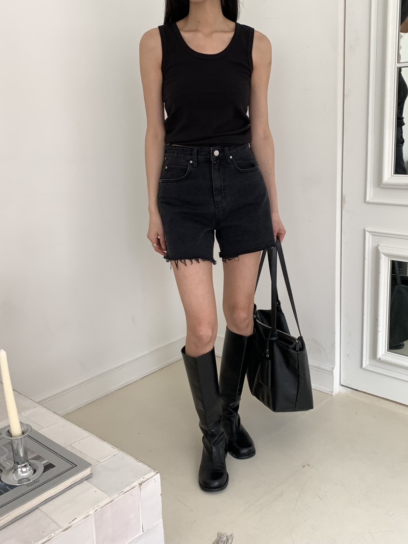 MUSE-P韓國直郵實拍女士新品時尚職業熱賣26春夏休閑短褲MUSE-P短褲