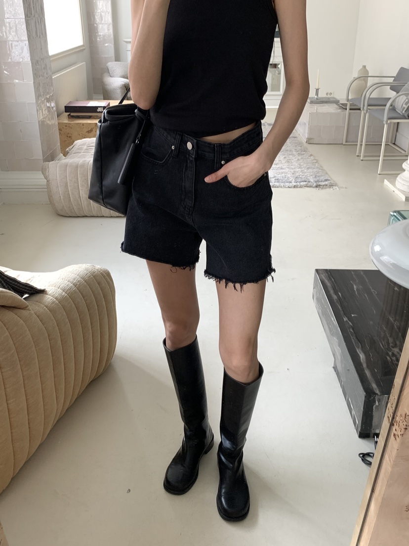 MUSE-P韓國直郵實拍女士新品時尚職業熱賣26春夏休閑短褲MUSE-P短褲