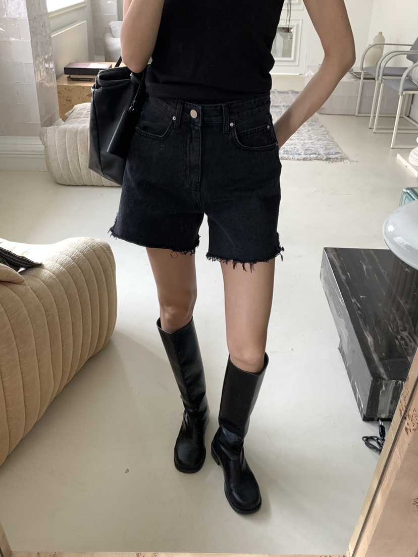 MUSE-P韓國直郵實拍女士新品時尚職業熱賣26春夏休閑短褲MUSE-P短褲