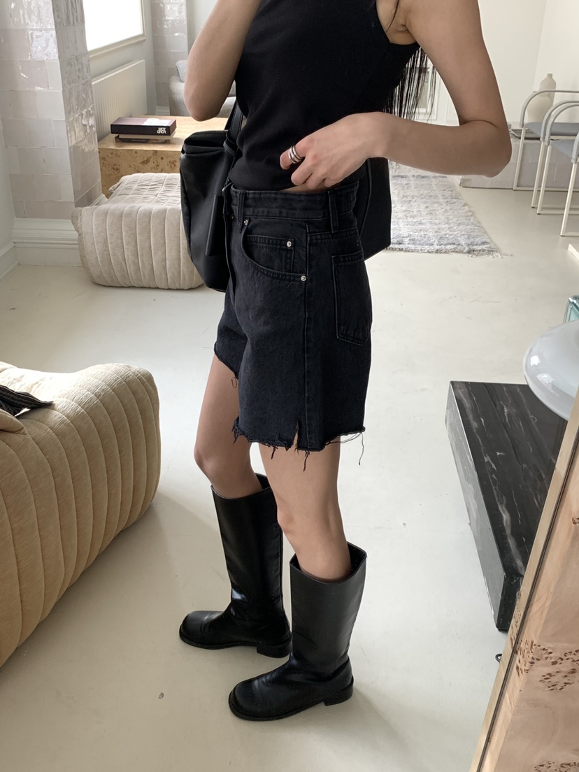 MUSE-P韓國直郵實拍女士新品時尚職業熱賣26春夏休閑短褲MUSE-P短褲