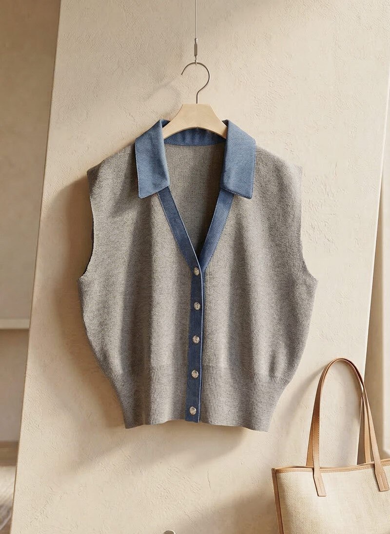 I BLLE韓國東大門直郵女士新款人氣推薦職業休閑熱賣馬甲I BLLE馬甲