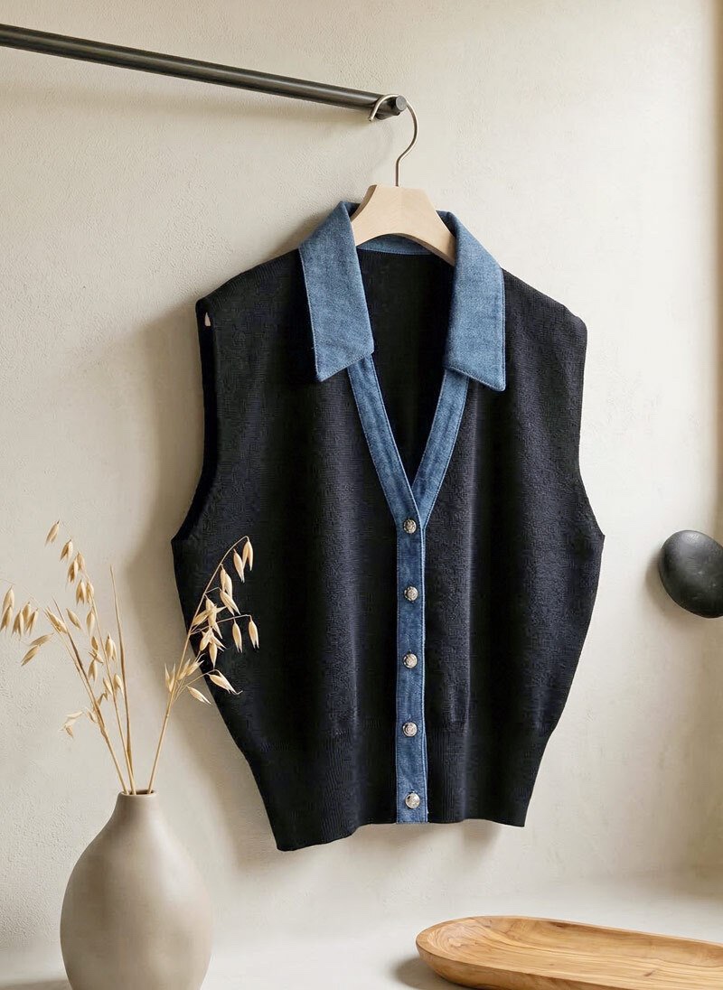 I BLLE韓國東大門直郵女士新款人氣推薦職業休閑熱賣馬甲I BLLE馬甲