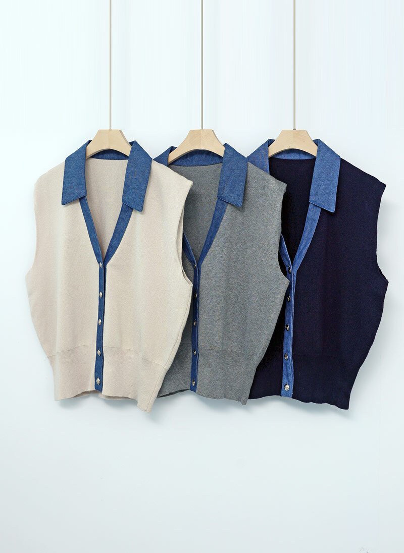 I BLLE韓國東大門直郵女士新款人氣推薦職業休閑熱賣馬甲I BLLE馬甲