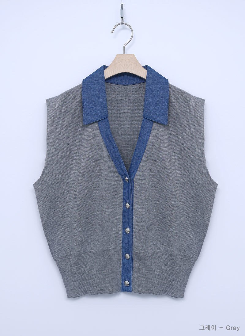 I BLLE韓國東大門直郵女士新款人氣推薦職業休閑熱賣馬甲I BLLE馬甲圖色2