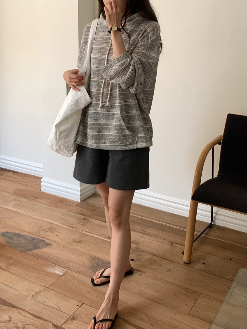 BLEECKER韓國直郵實拍女裝新款休閑推薦時尚26春夏衛衣提花BLEECKER衛衣