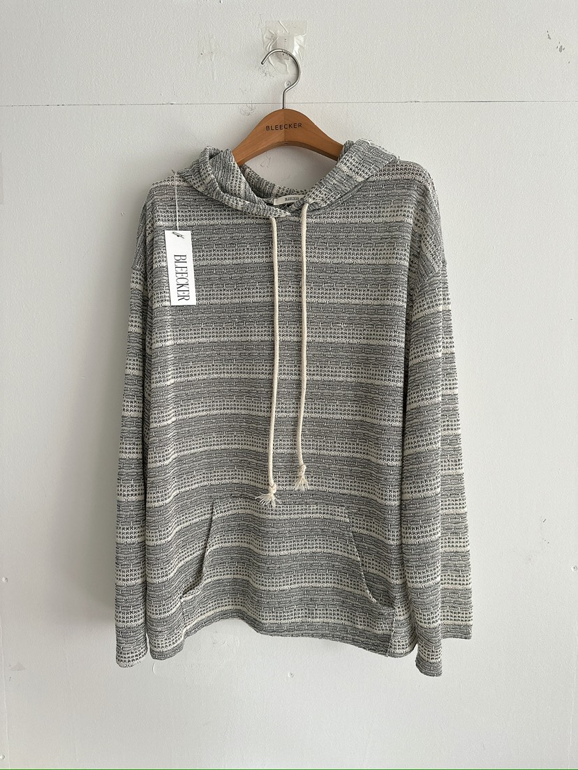 BLEECKER韓國直郵實拍女裝新款休閑推薦時尚26春夏衛衣提花BLEECKER衛衣圖色1