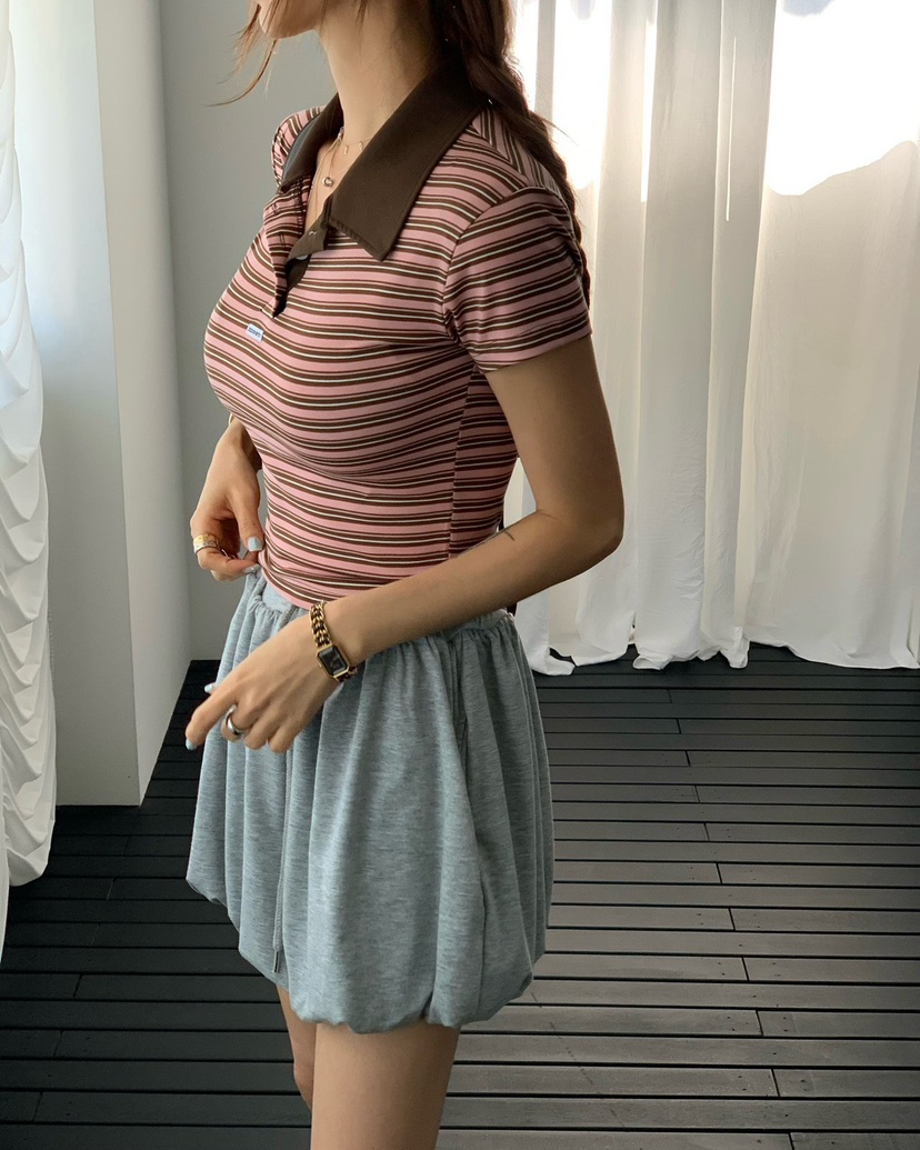 REVE CITE-L韓國東大門直郵女士新款時尚職業人氣T恤修身REVE CITE-LT恤