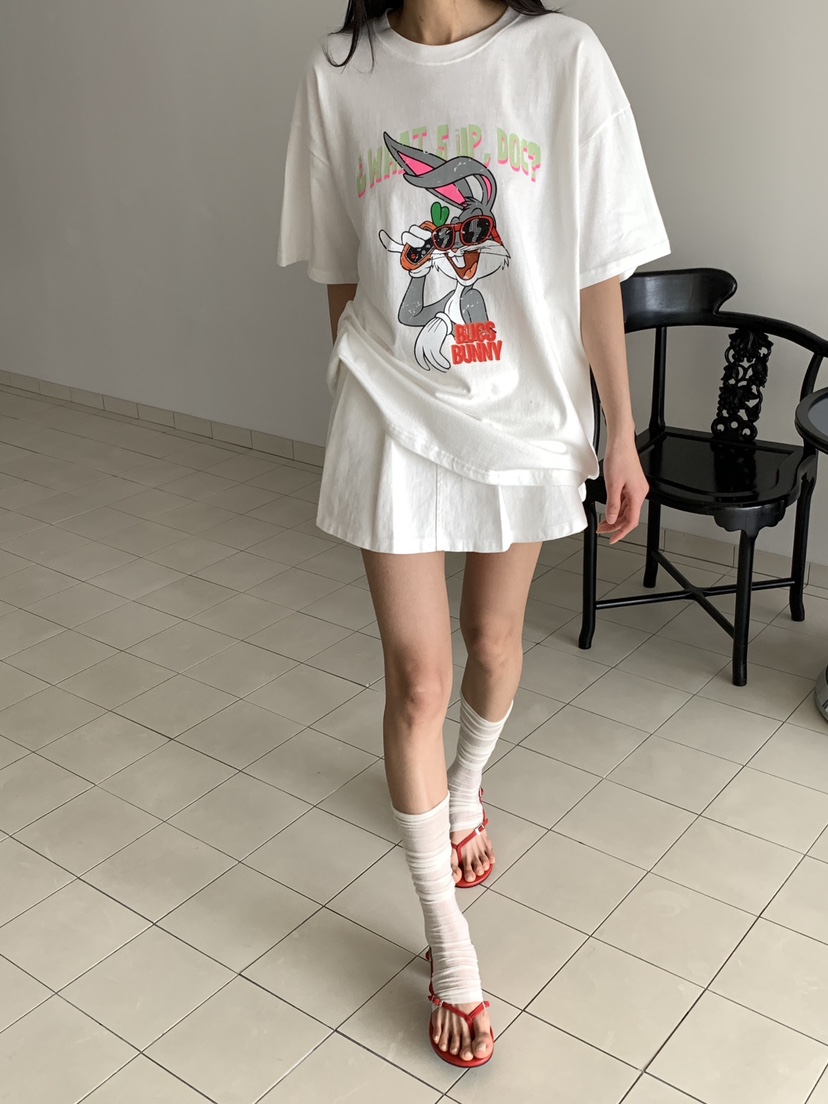 MUSE-P韓國代購女裝新款時尚26春夏職業推薦熱賣T恤兔子MUSE-PT恤