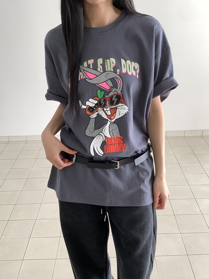 MUSE-P韓國代購女裝新款時尚26春夏職業推薦熱賣T恤兔子MUSE-PT恤