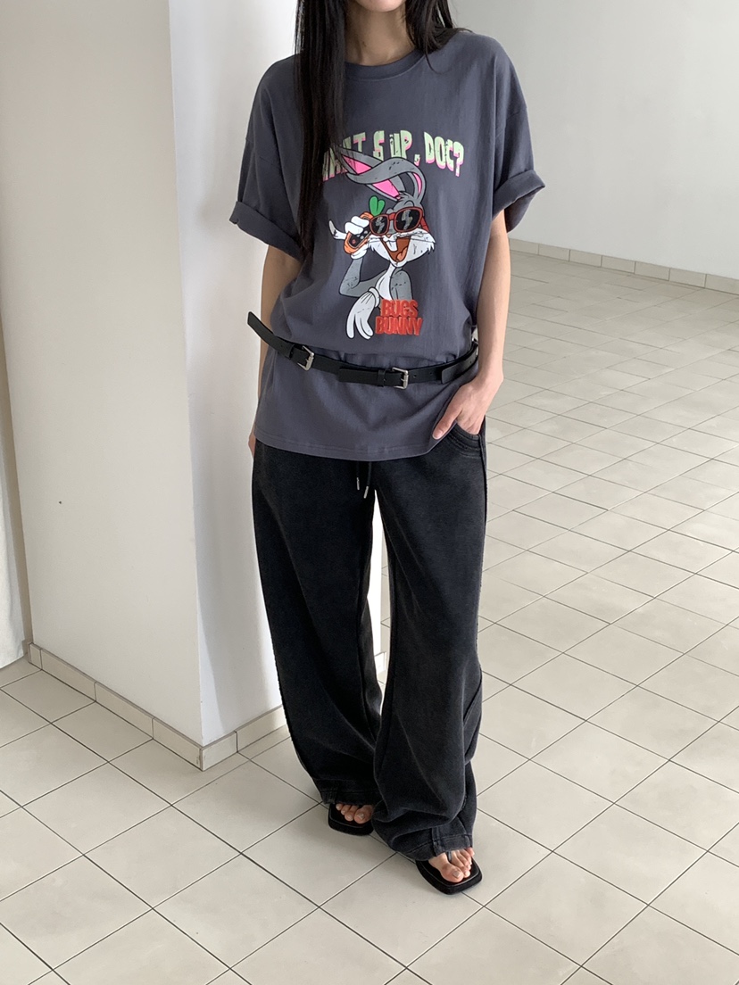 MUSE-P韓國代購女裝新款時尚26春夏職業推薦熱賣T恤兔子MUSE-PT恤